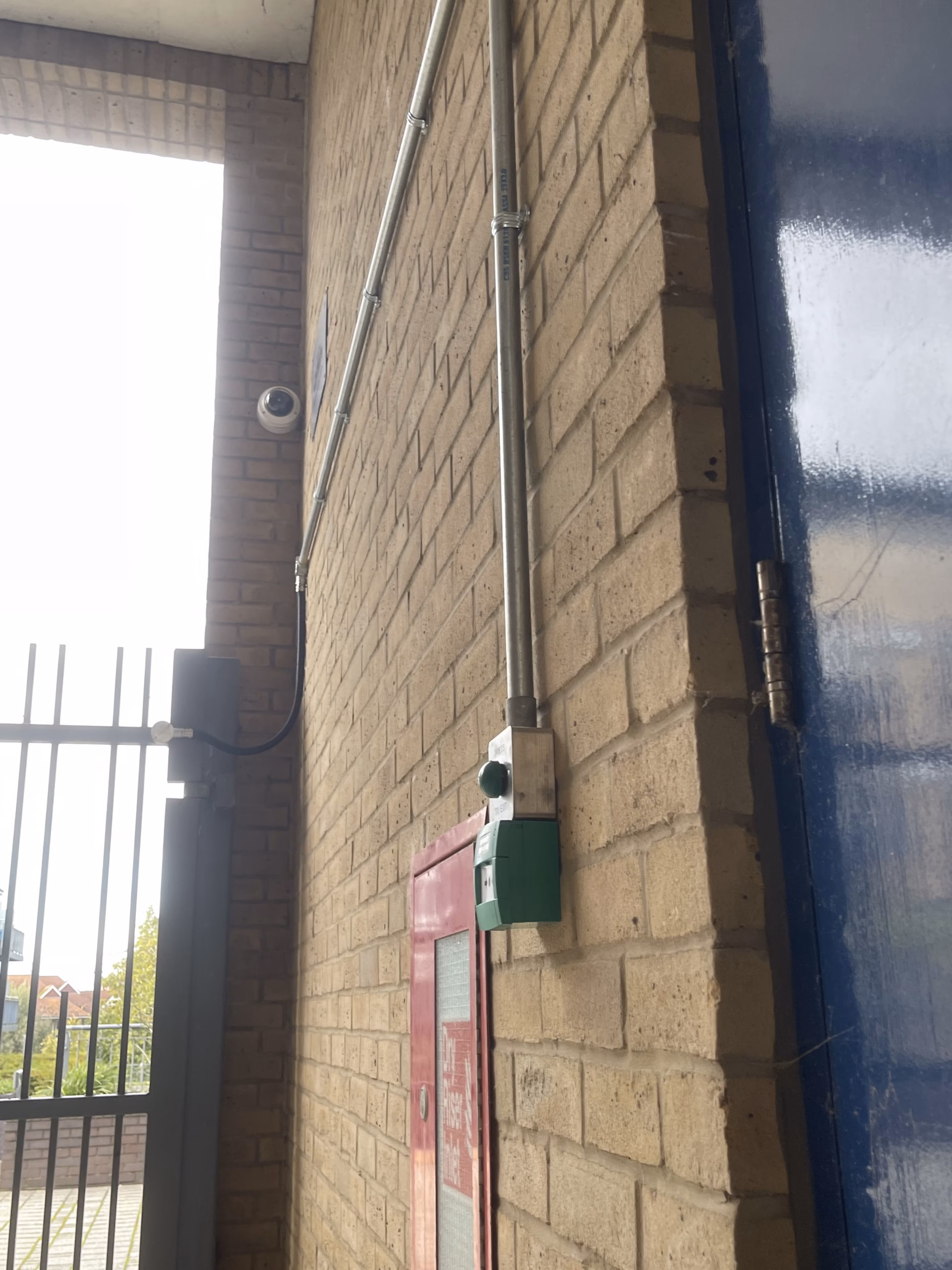 Paxton Net2 reader installed at Brunswick House