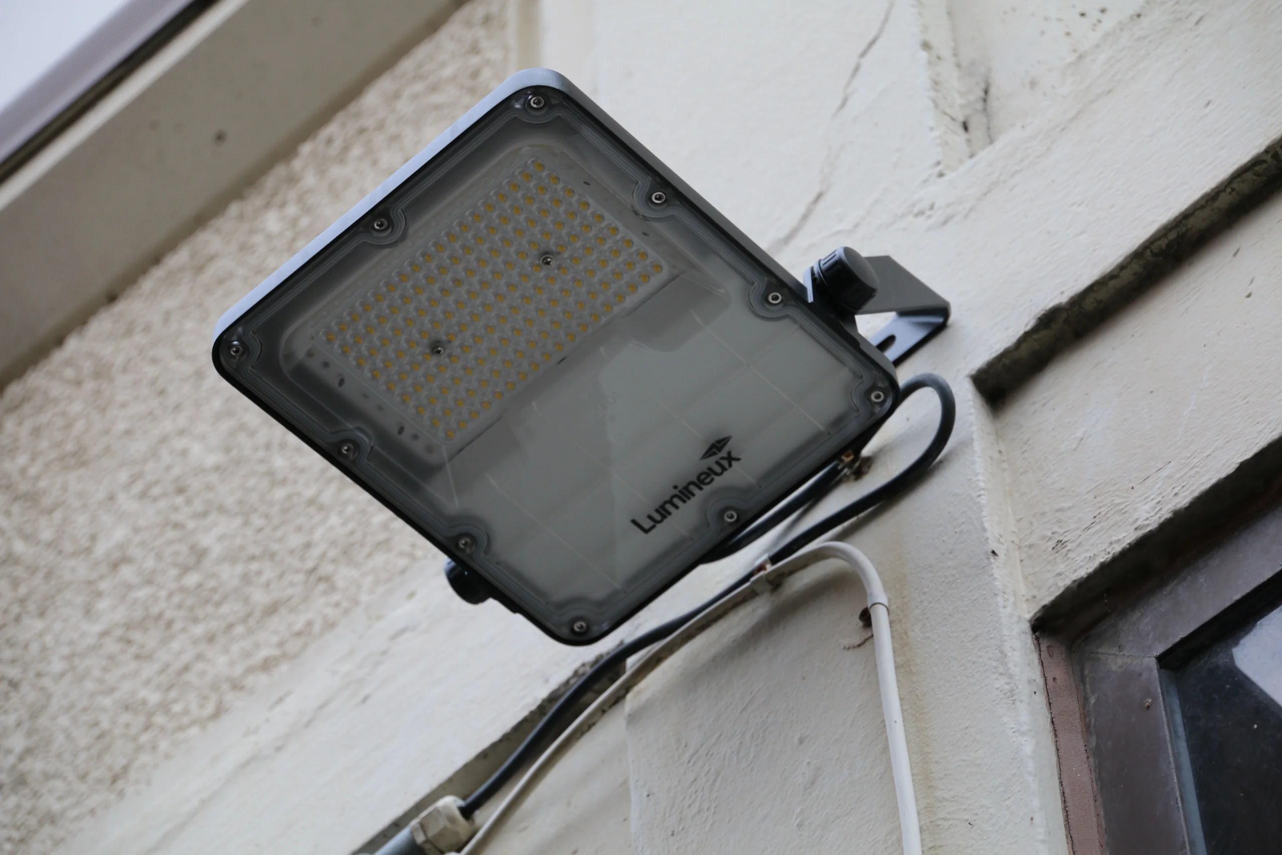 Improved car-park lighting for CCTV performance